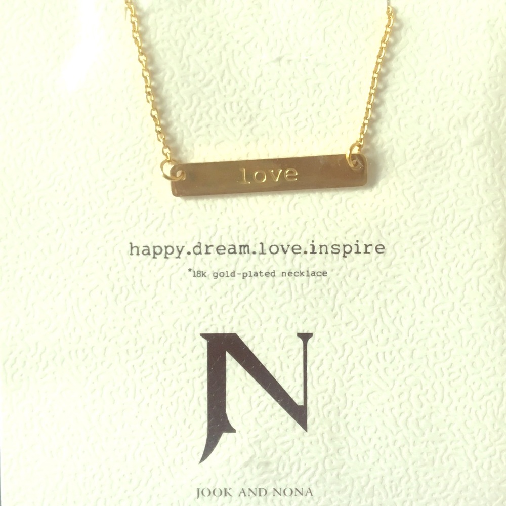 Kook & Nona Tag Necklace
